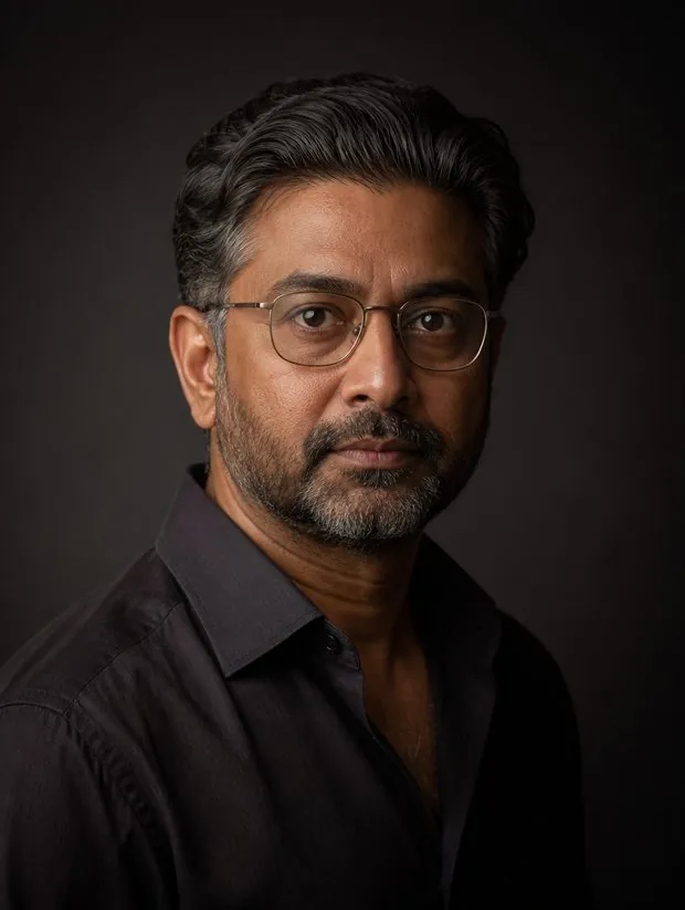 Computer-generated portrait for Rav Sandhu, Technical Director